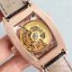 Franck Muller Skeleton 7 Days Power Reserve Rose Gold Diamond Copy Watch - Black Leather (7)_th.jpg